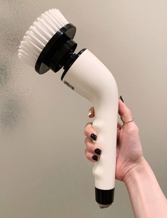 براش شستشو برقی شارژی 25 وات JY-6010 اورجینال | 9 سری کاربردی برای سینک، حمام، ماشین و سطوح مختلف